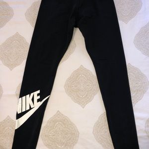 Nike Black Leggings with Logo